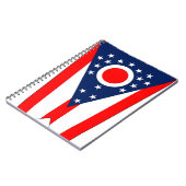 Notitieboek met vlag van Ohio State (Linkerzijde)