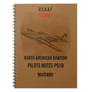 Notitieboek Mustang Pilots