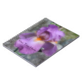 Notitieboek Natuur lavender-gelabelde iris (Linkerzijde)