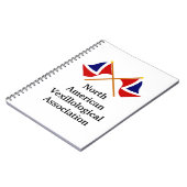 NOTITIEBOEK NAVA Crossed Flags (Linkerzijde)