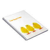 Notitieboek paaskuikens (Rechterzijde)