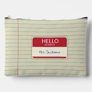 Notitieboek papier leraar geschenkzak etui