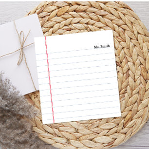 Notitieboek Papier op maat van het Notitieblok voo