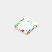 Notitieboek papier school aanbod thema post-it® notes (Schuin)