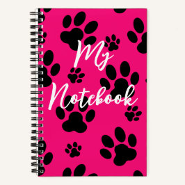 Notitieboek Paw Print