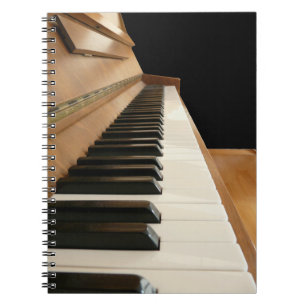 Notitieboek Piano-toetsenbord