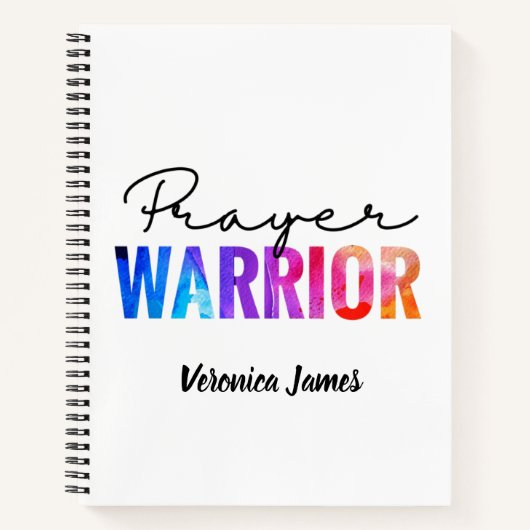 Notitieboek Prayer Warrior Journal (Voorkant)