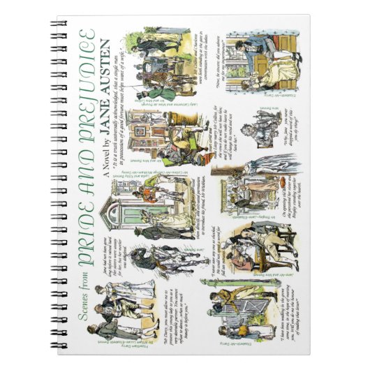 Notitieboek Pride & Prejudice (Voorkant)
