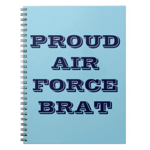 Notitieboek Proud Air Force Brat