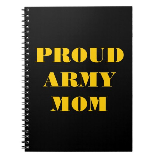 Notitieboek Proud Army Mam (Voorkant)