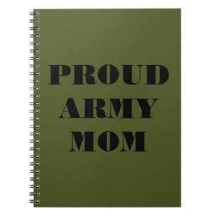 Notitieboek Proud Army Mam