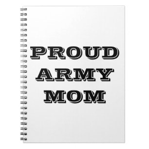 Notitieboek Proud Army Mam