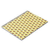 Notitieboek Rainbow Heart Pattern (Linkerzijde)