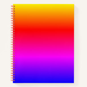 Notitieboek regenboogkleuren