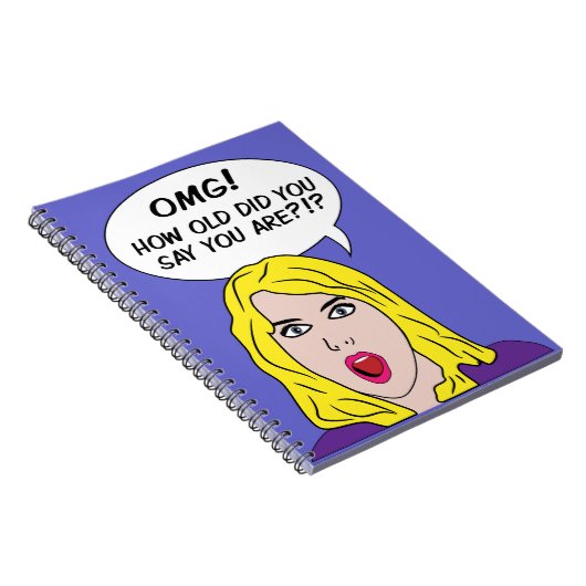 NOTITIEBOEK RETRO COMICS (Rechterzijde)