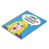 NOTITIEBOEK RETRO COMICS (Linkerzijde)