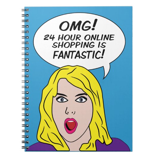 NOTITIEBOEK RETRO COMICS (Voorkant)