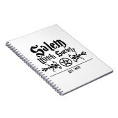 Notitieboek Salem Witch Society (Rechterzijde)