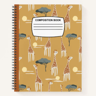 notitieboek samenstelling Giraffe