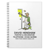 Notitieboek schilder en decorator (Voorkant)