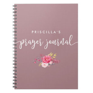 Notitieboek Scripts en Floral Prayer