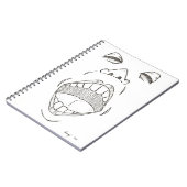 notitieboek "Shout" (Linkerzijde)