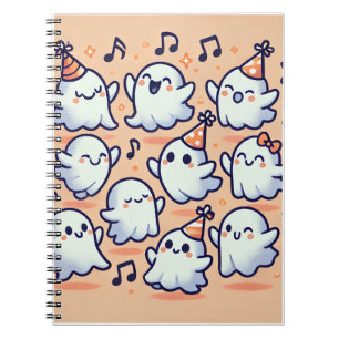 notitieboek "spookdansfeest"