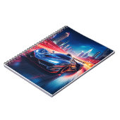 Notitieboek - sportwagen (Linkerzijde)