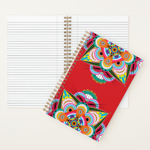 Notitieboek Tiger Dragon Mandala 5.5x8.5