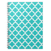 Notitieboek Turquoise Pattern (Voorkant)