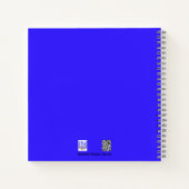 Notitieboek twee cute boedgerigar Birds (Achterkant)