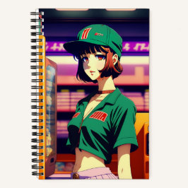 Notitieboek van 90 met anime meisjes