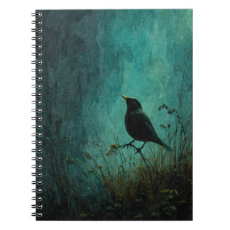 Notitieboek van Blackbird Midnight Meadow