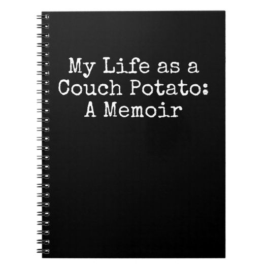 Notitieboek van couche Potato (Voorkant)