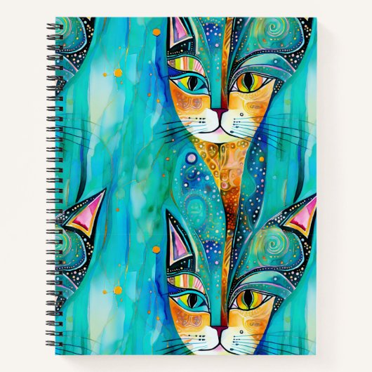 Notitieboek van de abstracte Kittens (Voorkant)
