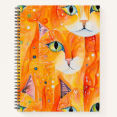 Notitieboek van de abstracte Kittens (Voorkant)
