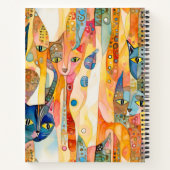 Notitieboek van de abstracte Kittens (Achterkant)