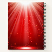 Notitieboek van de afdeling Aangepaste theater of  (Achterkant)