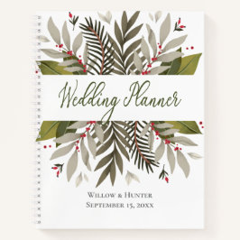 Notitieboek van de bindplanner voor gevlekte botan