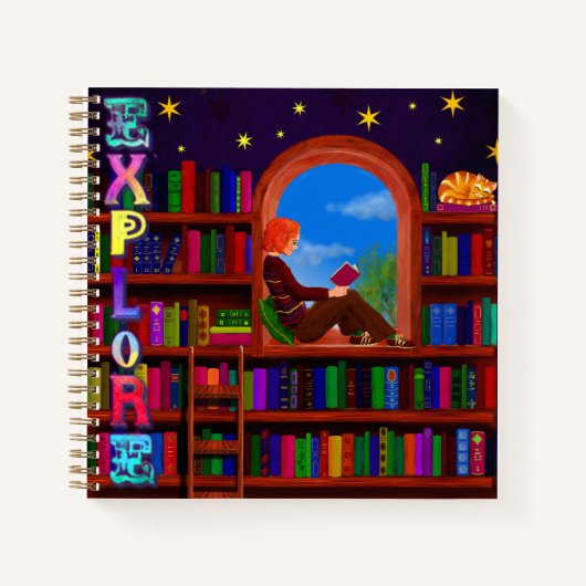 Notitieboek van de boekenliefhebber (Voorkant)