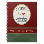 Notitieboek van de gedistilleerde drank van wijnga (Voorkant)