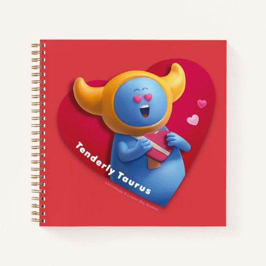 Notitieboek van de valentijnse voor Taurus (Voorkant)