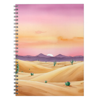Notitieboek van Desert Dunes Twilight
