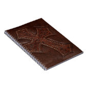 Notitieboek van geboost leder (Rechterzijde)