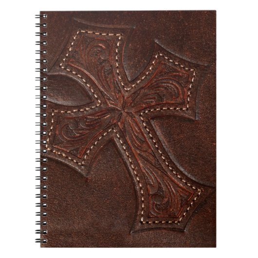 Notitieboek van geboost leder (Voorkant)