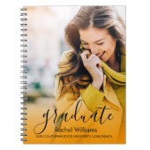 Notitieboek van het laatste jaar | Foto Afstuderen (Voorkant)