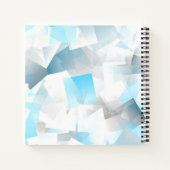 Notitieboek van Hippocampus (abstract met ijskoud) (Achterkant)