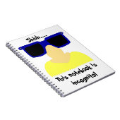 Notitieboek van Incognito Mustache & Glasses (Rechterzijde)