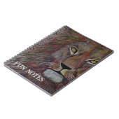 NOTITIEBOEK VAN KUNSTENARES PAULA REILLY. (Linkerzijde)