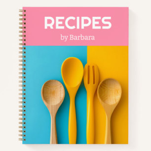 Notitieboek van leeg recept